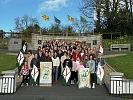 Launching the Sinn Fein Easter Lily Campaign in Cullyhanna