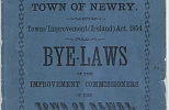Book of Bye-Laws of the Improvement Commissioners of the Town of Newry under, the Town’s Improvement (Ireland) Act, 1854  Newry & Mourne Museum Collection
