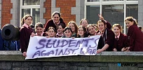 An anti Iraq war protest in Newry in 2003. Photograph: Columba O'Hare/ Newry.ie 
