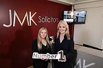 Louise Mone, JMK Solicitors Managing Director with Maurece Hutchinson, Founder.