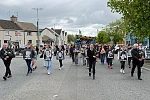 The procession passes through Camlough marking the 45th anniversary of the death of Hunger Striker, Raymond McCreesh