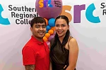 ochyl Mier alongside husband Jeezryl Mier.  Jochyl received double recognition at SRC’s Celebration of Success Awards, winning both ‘Student of the Year’ within the Faculty of Professional Services and a student recognition award after being named the ‘Best Abattoir Worker/Apprentice 2025’ at the prestigious Institute of Meat Awards, one of the highest honours within the industry. Jochyl from Newry currently works at ABP Group in Newry.
