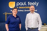 Emma Turley Operations Director pictured with Paul Feely, Managing Director PFA.