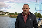 Cllr Aidan Mathers at the park's Albert Basin site.