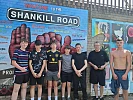  Some of the young people from rural County Louth who travelled to Belfast 