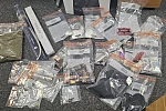 Some of the items seized. Photograph: PSNI