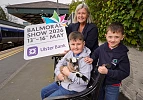 Brothers and keen farmers, Adam and Matthew, join Royal Ulster Agricultural Society (RUAS) operations director, Rhonda Geary as they count down to this year's show and encourage visitors to travel by bus or train, with convenient, reliable and hassle-free services available throughout the event. 