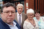 Members of the SOS Daisy Hill group who met the Southern Trust Chief Executive
