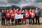 Members of Newry, Mourne and Down District Council’s Physical Activity Referral Scheme (PARS) and Cardiac Rehab group who took part in this year’s Belfast Marathon in aid of Northern Ireland Chest, Heart & Stroke. Included with Newry, Mourne and Down District Council Chairperson, Councillor Glyn Hanna, are Leigh Osborne and Niall Smyth from the charity, NMDDC Exercise Referral Co-ordinator Paula Early and Sports Development Manager Robert Geary.