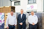 Pictured are Hub Packaging Commercial Director Russell Brennan, CEO Andrew Ward and Director of Sustainability & Governance Julian Coldrick