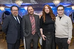 SRC staff at the Newry Mourne Down Chairperson’s Civic Awards who were commended for their contribution to arts, culture and heritage within the region.  The team annually hold an Interdisciplinary Conference in Arts and Science, which has become an invaluable platform for students and the wider community to connect and join discussions on changes occurring in the world and their impact. Pictured from left:  Paul Torley, Stephen Brookes, Liz Finnegan, Riley Finnegan
