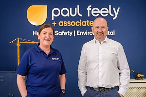 Emma Turley Operations Director pictured with Paul Feely, Managing Director PFA.