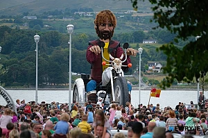 Wake the Giant saw thousands descend on the seaside town of Warrenpoint at the weekend. Photograph: Columba O'Hare/ Newry.ie 