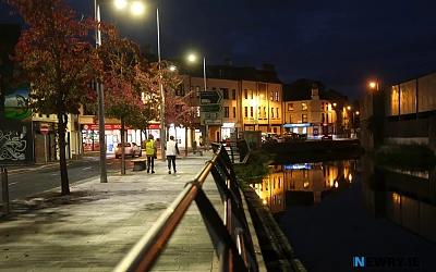 Despite the iconic Newry Canal weaving its way through the centre of the city, its presence is not celebrated. Photograph: Columba O'Hare/ Newry.ie 