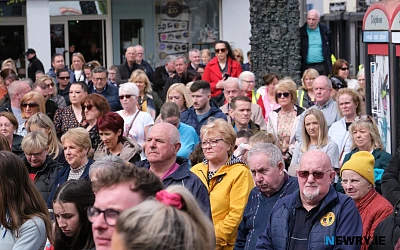 Pictured at a Daisy Hill Rally in 2023. Photograph: Columba O'Hare/ Newry.ie 