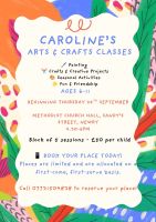 Carolines arts and crafts classes 
