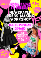 ✨ FROM PAPER TO RUNWAY! ✨ (6wk course +fashion show)